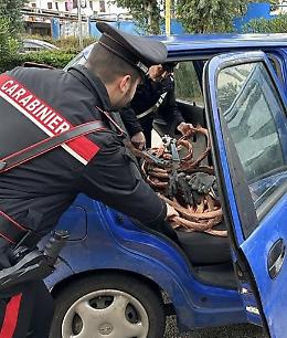 Rubano 200 chili di rame dal depuratore di Baia Domizia, arrestati