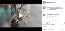 «Dio benedica l'Italia», Madonna posta il “panaro solidale"