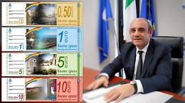 Moneta della solidariet&agrave; in Cilento, sindaco "stampa" banconote