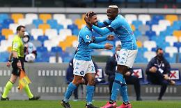 Napoli-Crotone 4-3, gol e spettacolo al Maradona in attesa della resa dei conti con la Juventus 