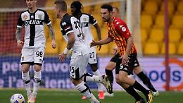 Benevento, pari al Vigorito con il Parma