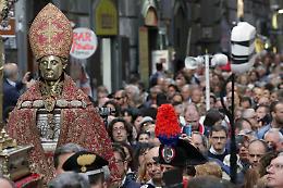 Sabato la processione di San Gennaro per il miracolo di maggio