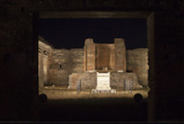 Luci e suoni, nuovo percorso agli scavi di Pompei