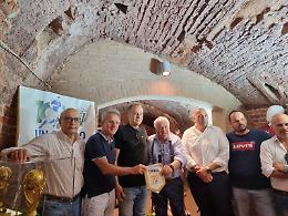 Il presidente Zigarelli alla presentazione del libro sulla Storia del calcio