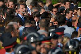 Il Re Felipe: dalle autorità catalane slealtà inaccettabile