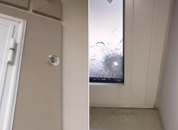 Colpi di pistola contro la finestra di un sacerdote