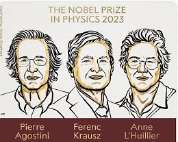 Nobel Fisica 2023 a Pierre Agostini, Ferenc Krausz e Anne L'Huillier