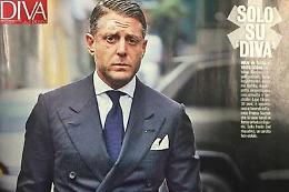 Doppiopetto e cerotto in fronte, le prime foto di Lapo dopo l'arresto