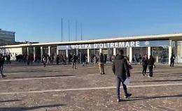 Mostra d'Oltremare, una panchina bianca per le vittime della strada