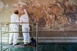 Mosaico di Alessandro, al Mann parte il restauro «epocale»