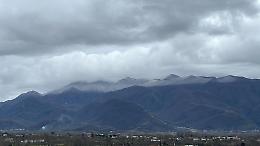 Neve sul Partenio, temperature sotto lo zero
