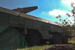 Ucraina, Shoigu: «Missili Iskander trasferiti in Bielorussia»
