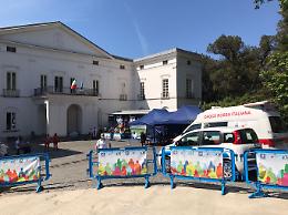 Villa Floridiana, campagna vaccinale continua fino a domenica 