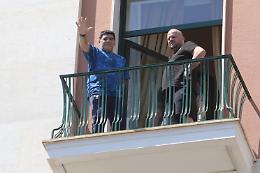 Diego è a Napoli, domani la festa al Plebiscito