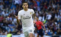 James, il Real vuole 42mln subito: per De Laurentiis prezzo eccessivo e da dilazionare