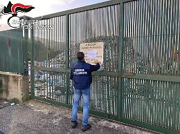 Sequestrata area di stoccaggio rifiuti nel Salernitano