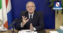 Covid, De Luca indagato dalla Corte dei Conti per le smart card