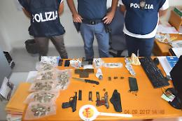 Preso a Giugliano con due pistole <br>e la droga