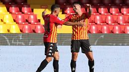Benevento-Bologna 1-0, i sanniti conquistano la seconda vittoria in campionato grazie al goal di Lapadula