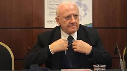 Fondi Fas bloccati, De Luca: niente copertura per bradisismo, Comuni a rischio dissesto