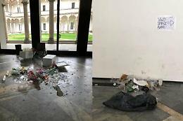 Milano, party abusivo di Halloween all'università