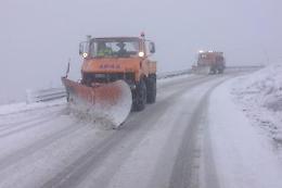 È arrivata la bufera: neve su molte strade della Campania