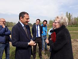 Ambasciatrice del Canada visita la masseria confiscata ad Afragola