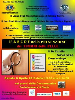 Nei, nessuna paura... la prevenzione è in Villa Comunale a Castellammare di Stabia