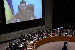 Ucraina-Russia, Zelensky all'Onu: «Serve tribunale modello Norimberga»