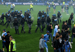 Udine, 15 persone ferite allo stadio