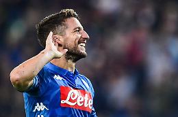 Napoli, intervento di stabilizzazione della spalla per Mertens