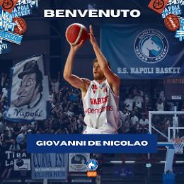 Gevi Napoli Basket, arriva il play De Nicolao