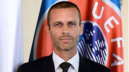 Il presidente dell'Uefa: "Sono fiducioso, la Serie A sarà conclusa"