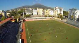 Torre del Greco, sequestrata la tribuna dello stadio