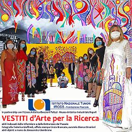 Vestiti d'arte, donne del Pascale modelle per la ricerca