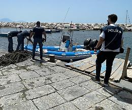 Area ristoro abusiva sequestrata a Mergellina