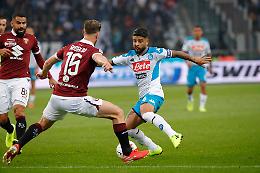 Il Napoli fermato anche dal Torino: è 0-0