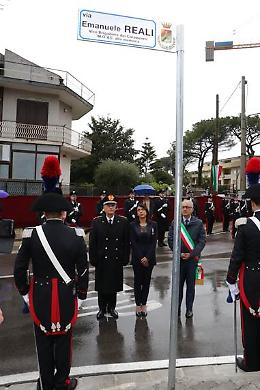 Carabiniere morto mentre inseguiva ladro, una strada a Caserta porta il suo nome