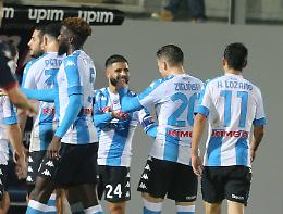 Gli azzurri calano il poker ed espugnano Crotone 