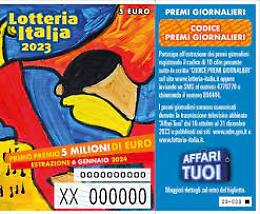 Lotteria Italia, nel Salernitano il premio da 2,5 milioni di euro