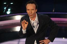 A Sanremo record d'ascolti, Benigni abbatte gli steccati