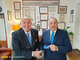 Il prefetto Michele Di Bari in visita all'Aci: «Ora strade più sicure»