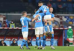 Napoli-Bologna 3-1, gli azzurri calano il tris al Maradona