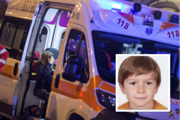 Addio al piccolo Diego, stroncato da un’emorragia cerebrale: «Mamma ho mal di testa»