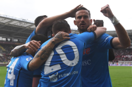 Torino-Napoli 0-1, azzurri blindano il terzo posto