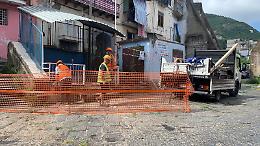 Castellammare di Stabia. Demolito l'altarino dei tre pregiudicati nel centro storico