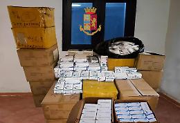 Trovati con oltre 26mila mascherine e 14mila euro, denunciati