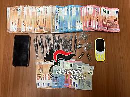 Sant'Anastasia, arrestato pusher con droga e 2 proiettili
