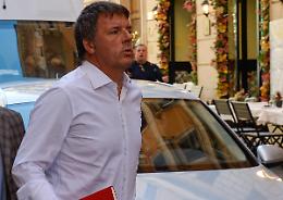 Renzi: «Caporetto Letta, noi disponibili al dialogo con Calenda»