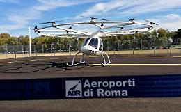 Taxi volante, inaugurato il vertiporto di Fiunicino